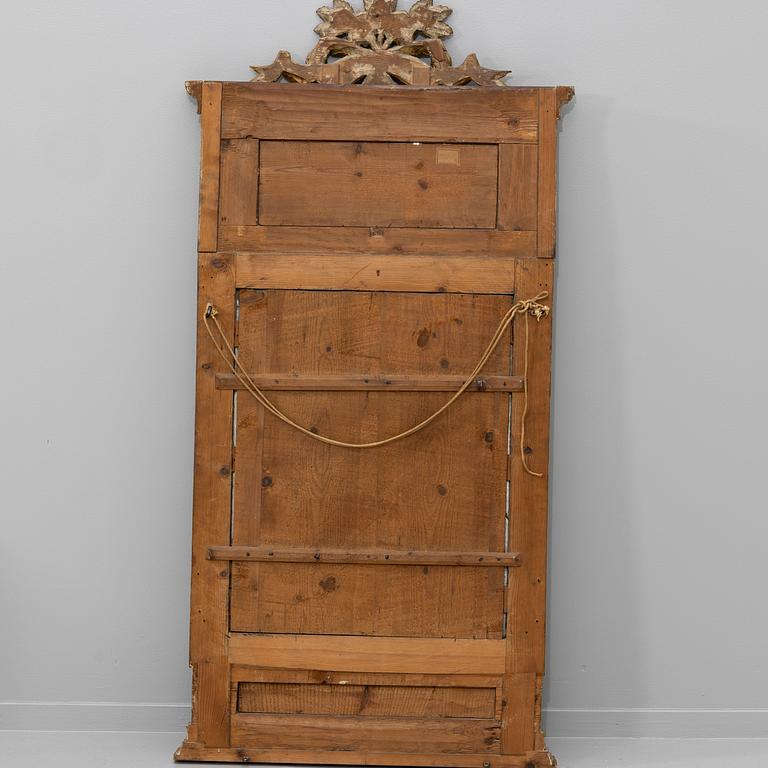 Mirror, late Gustavian, circa 1800.