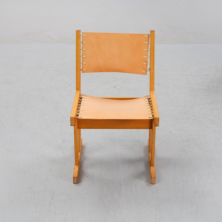 Four chairs by Svein Bjørneng for Bruksbo, Norway.