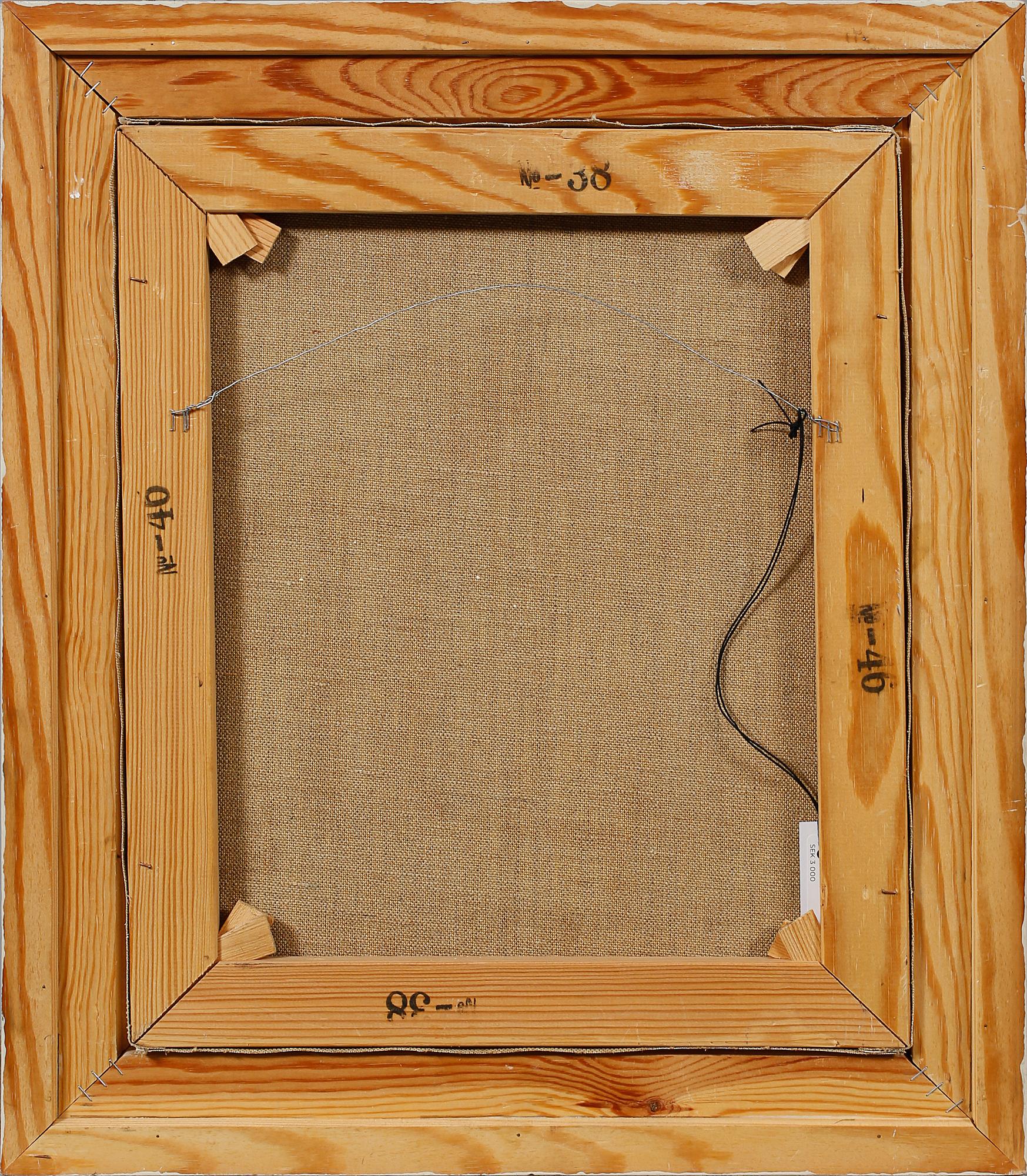 GÖRAN IVARSSON, olja på duk, signerad.