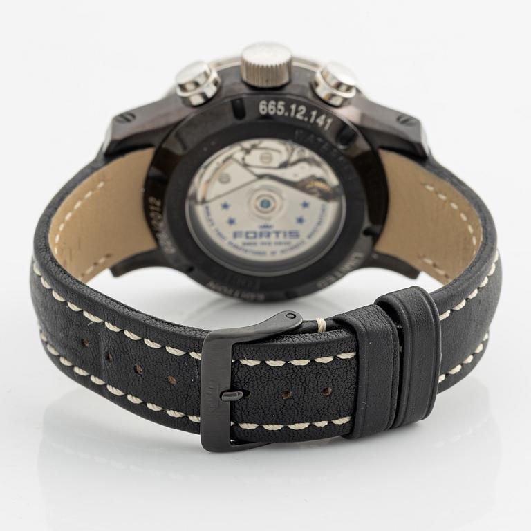 Fortis, B-42 Stratoliner, "Limited Edition", chronograph, wristwatch, 43.5 mm.