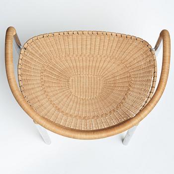 Poul Kjaerholm, a "PK 12" chair, edition E Kold Christensen, Denmark ca 1962.
