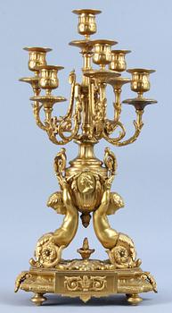 KANDELABER, nylouis XVI-stil, 1800-talets slut.