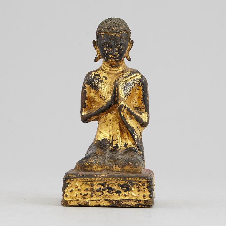 A bronze sculpture, Bangkok style, Thailand, circa 1900.