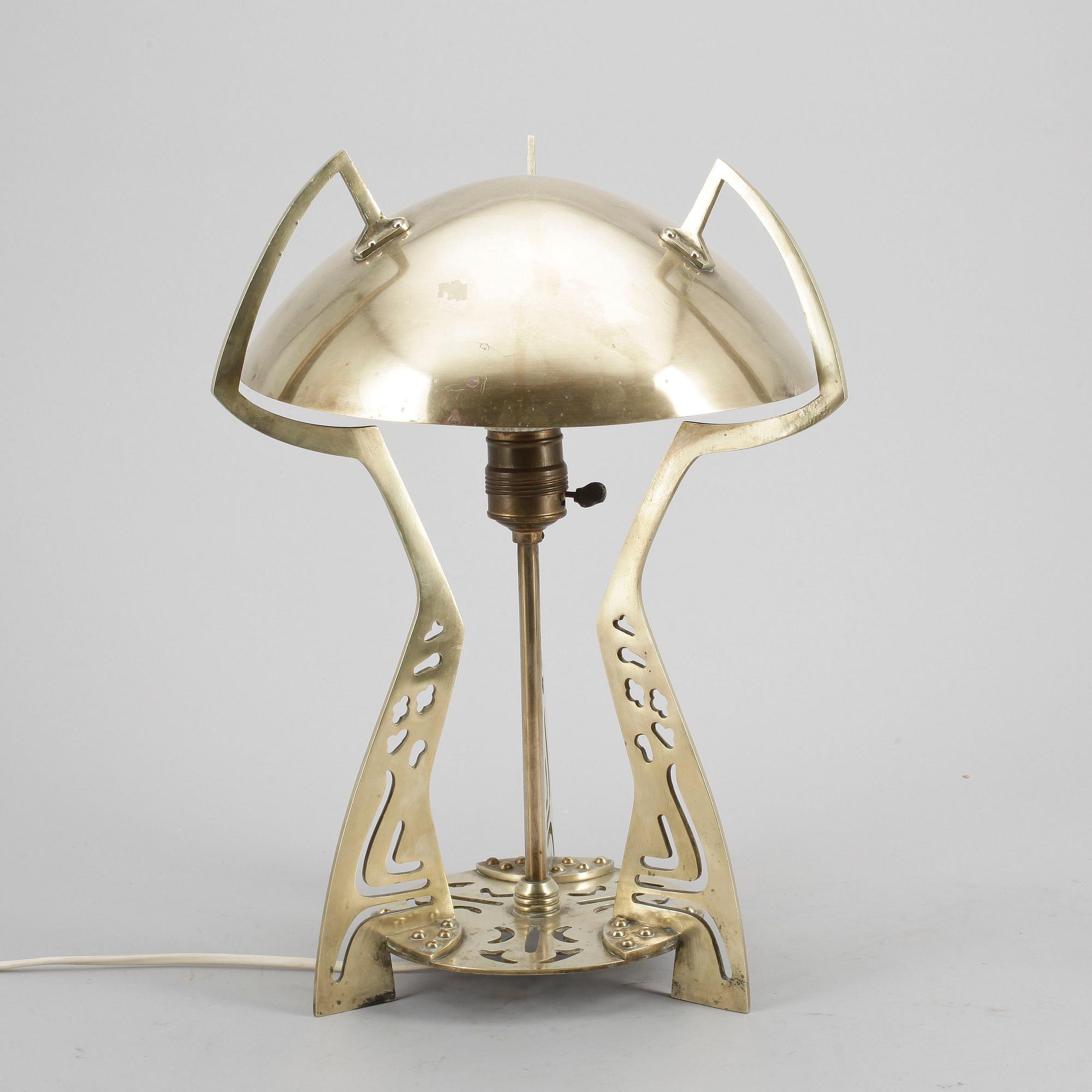 BORDSLAMPA, jugend, 1910/20-tal.