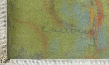 BENGT CARLBERG, pastell, sign.