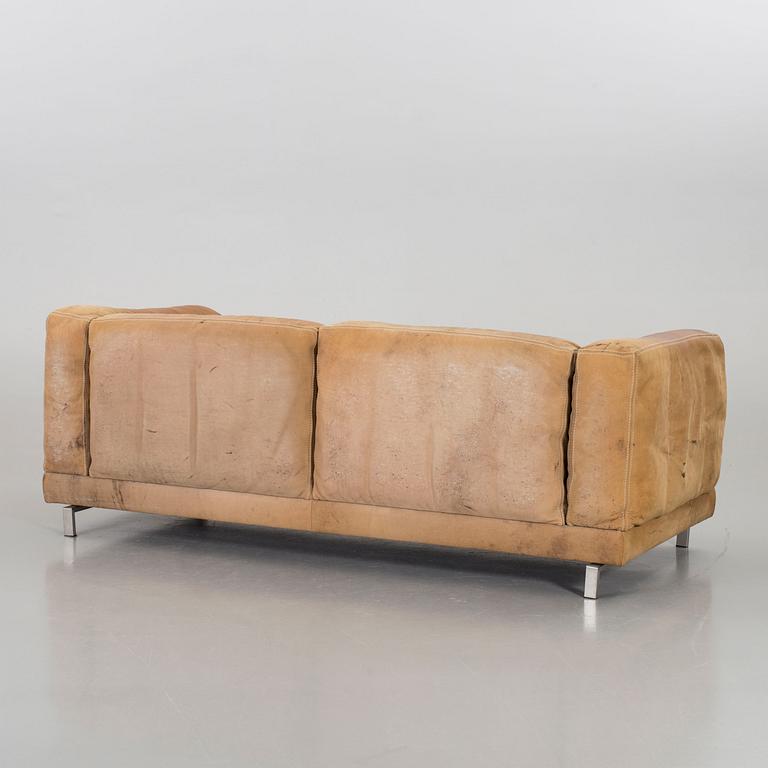 A LEAHTER SOFA, end of 20th century.