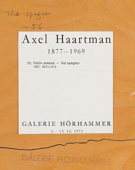 Axel Haartman, 'In front of a Mirror.