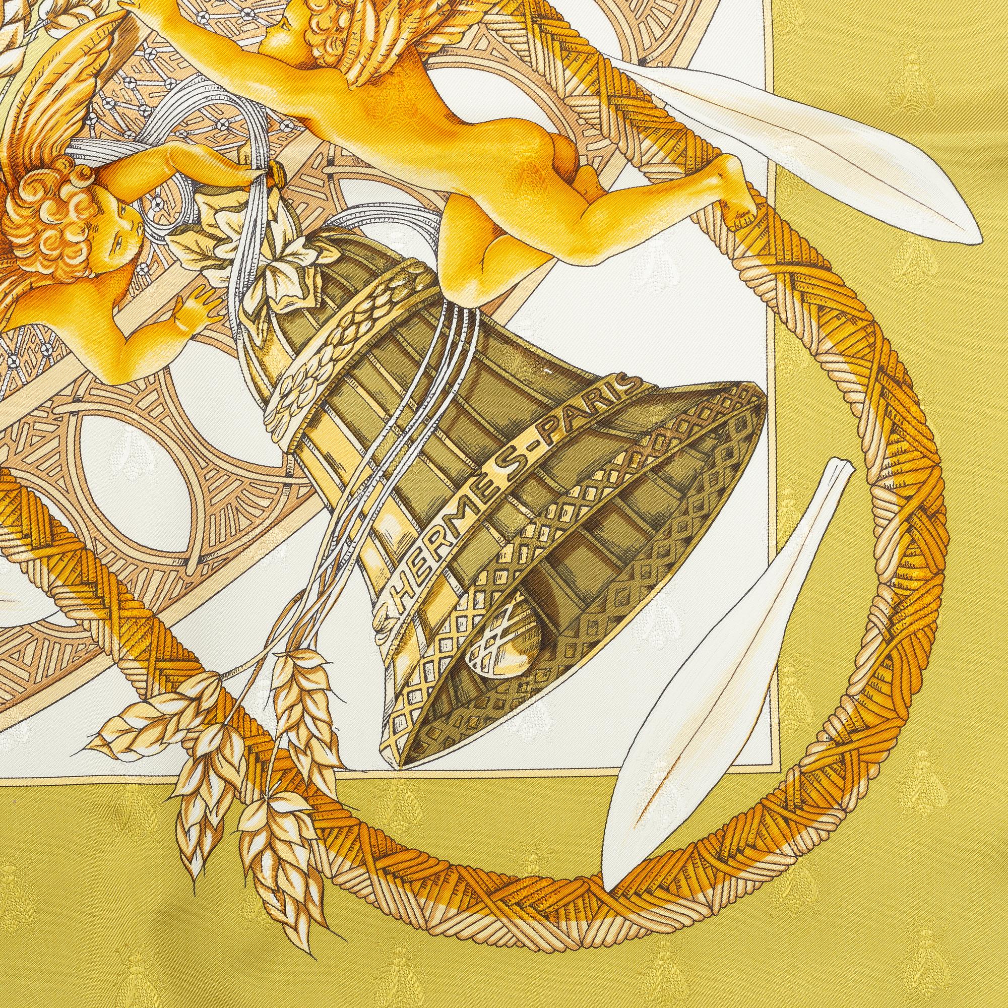 Hermès, scarf, "Amours".