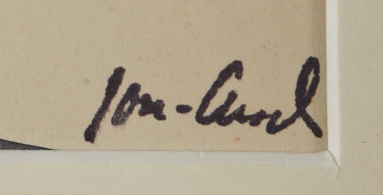 JOHN JON-AND, akvarell, stämpelsignerad.