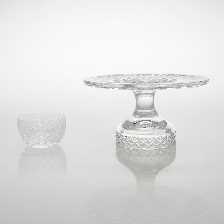 Glass set, crystal, Waterford 1960s/1970s.