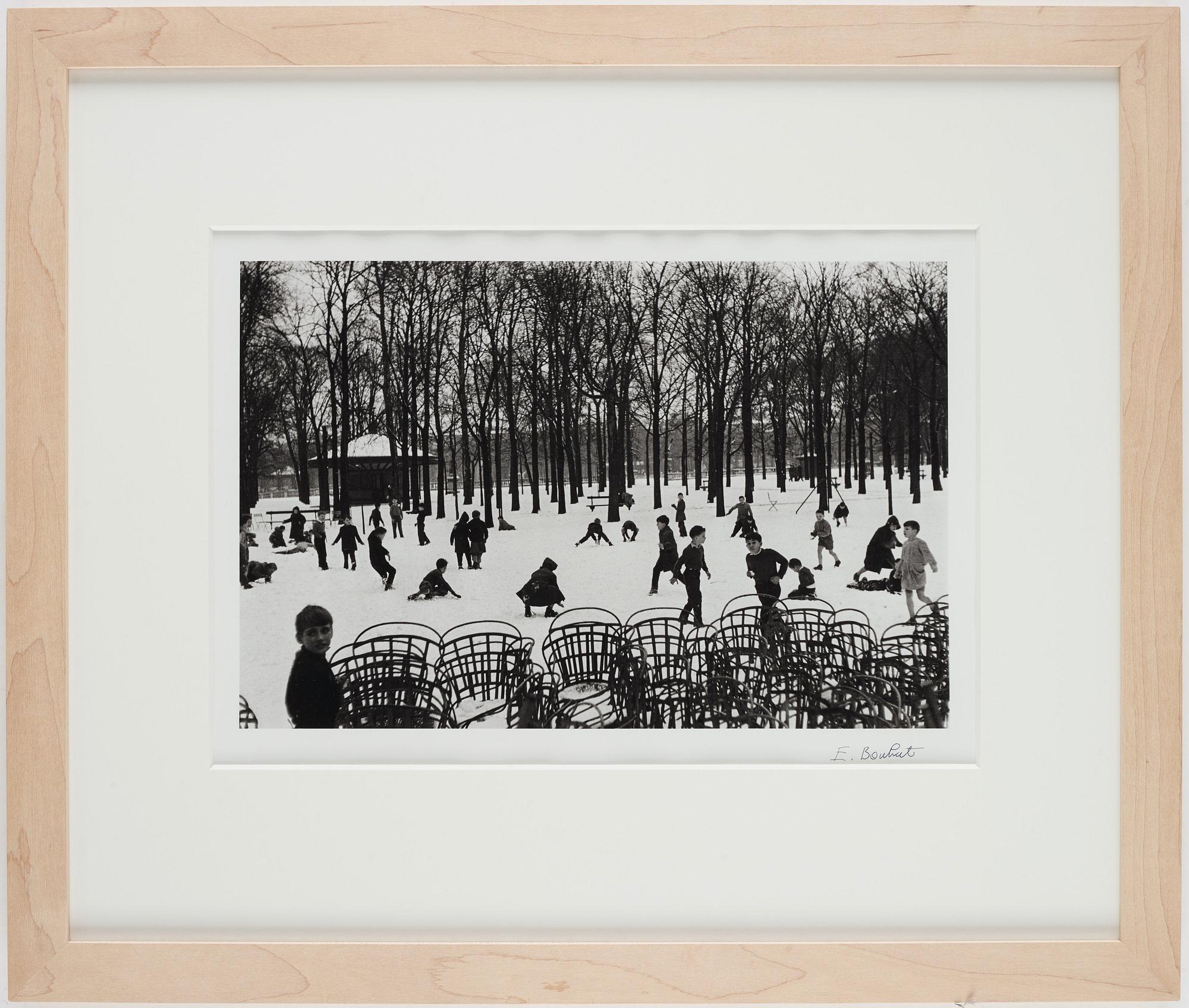 Edouard Boubat, "Jardin du Luxembourg, Paris", 1955.