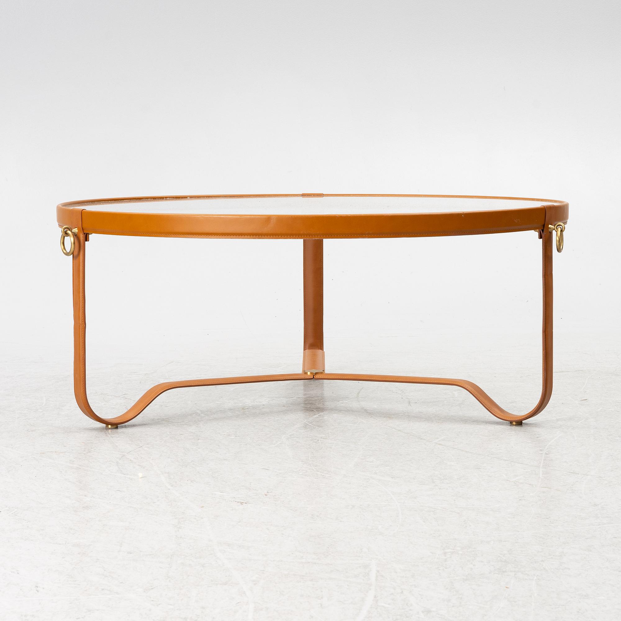Jacques Adnet, coffee table, Gubi, contemporary.