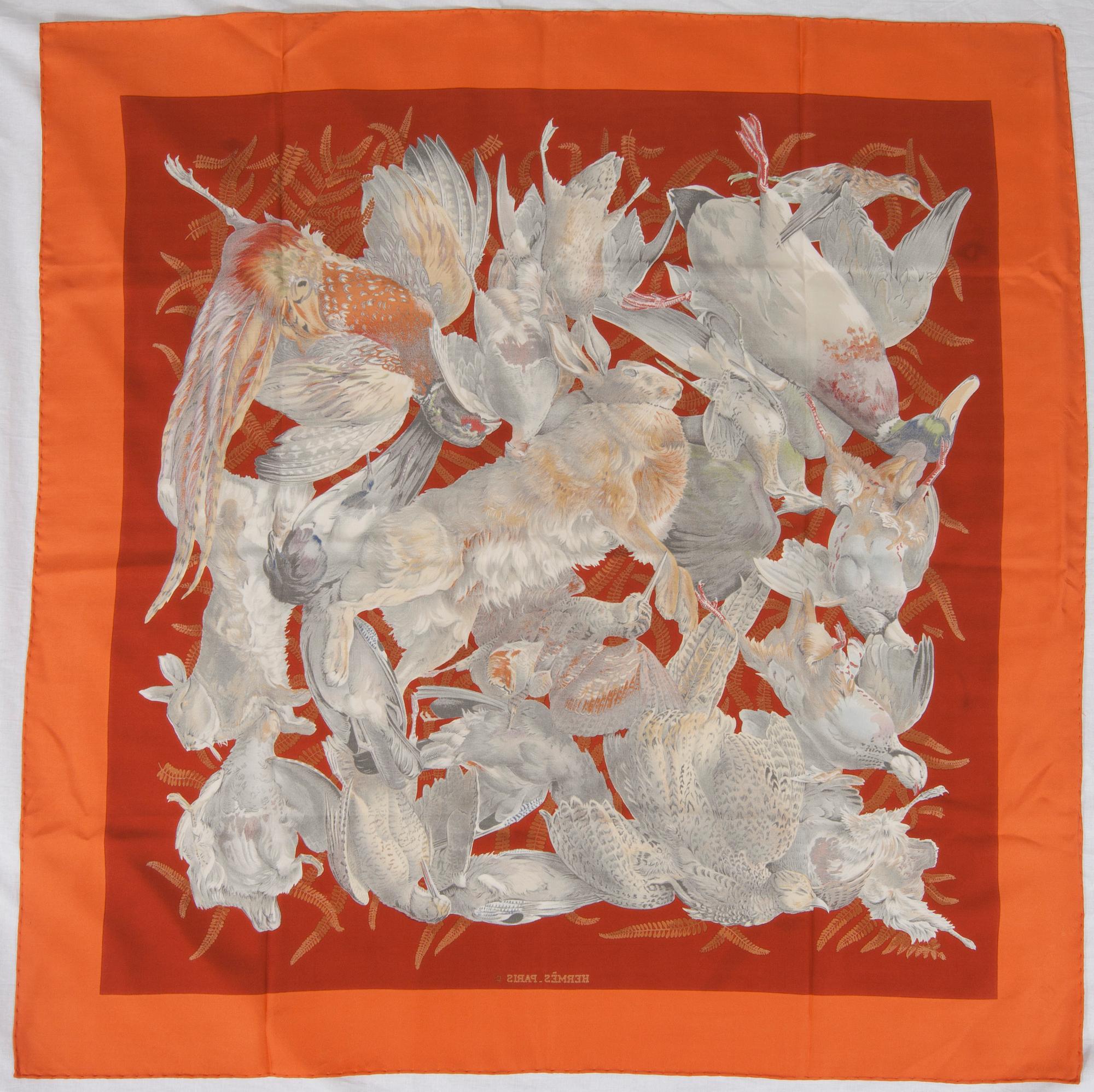 SCARF, "Gibiers", Hermès.