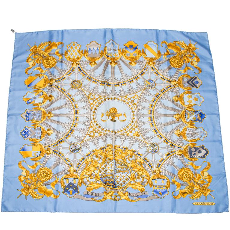 SCARF, "British Heraldry", Hermès.