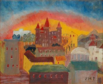 58. Primus Mortimer Pettersson, "Soluppgång".