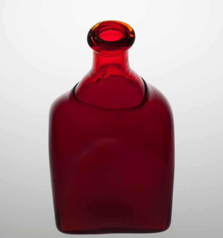 FLASKA, glas, Nanny Still, Riihimäen Lasi Oy.