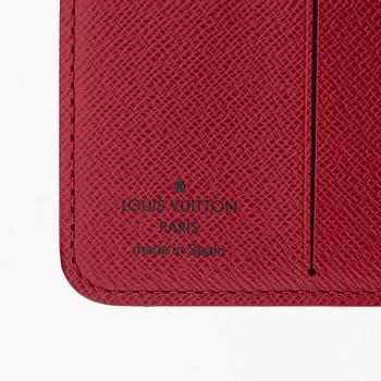 Louis Vuitton, a 'Monogram cerises' wallet, by Takashi Murakami.