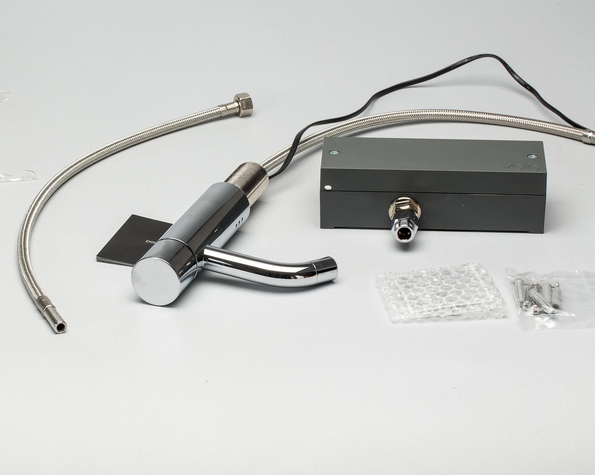 KRAN för tvättställ, Vola, "RB1E", Design Arne Jacobsen. 2000-tal.