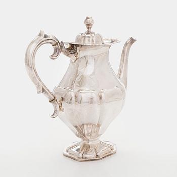 A silver coffee pot, Kultakeskus Hämeenlinna 1954.