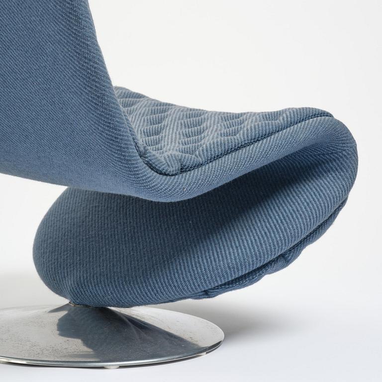 Verner Panton, fåtöljer, ett par, "System 1-2-3", Fritz Hansen, Danmark, 1970-tal.