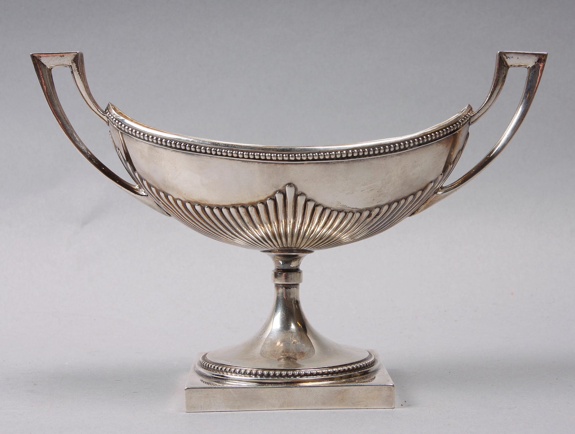 SOCKERSKÅL, silver, Ryssland.