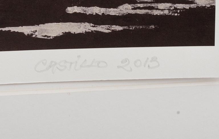 JORGE CASTILLO, pigment print, signed and dated 2013.