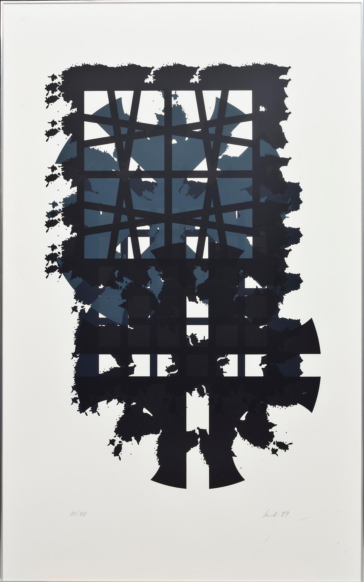 RAUL MEEL, färgserigrafi signerad och numrerad 10/50.