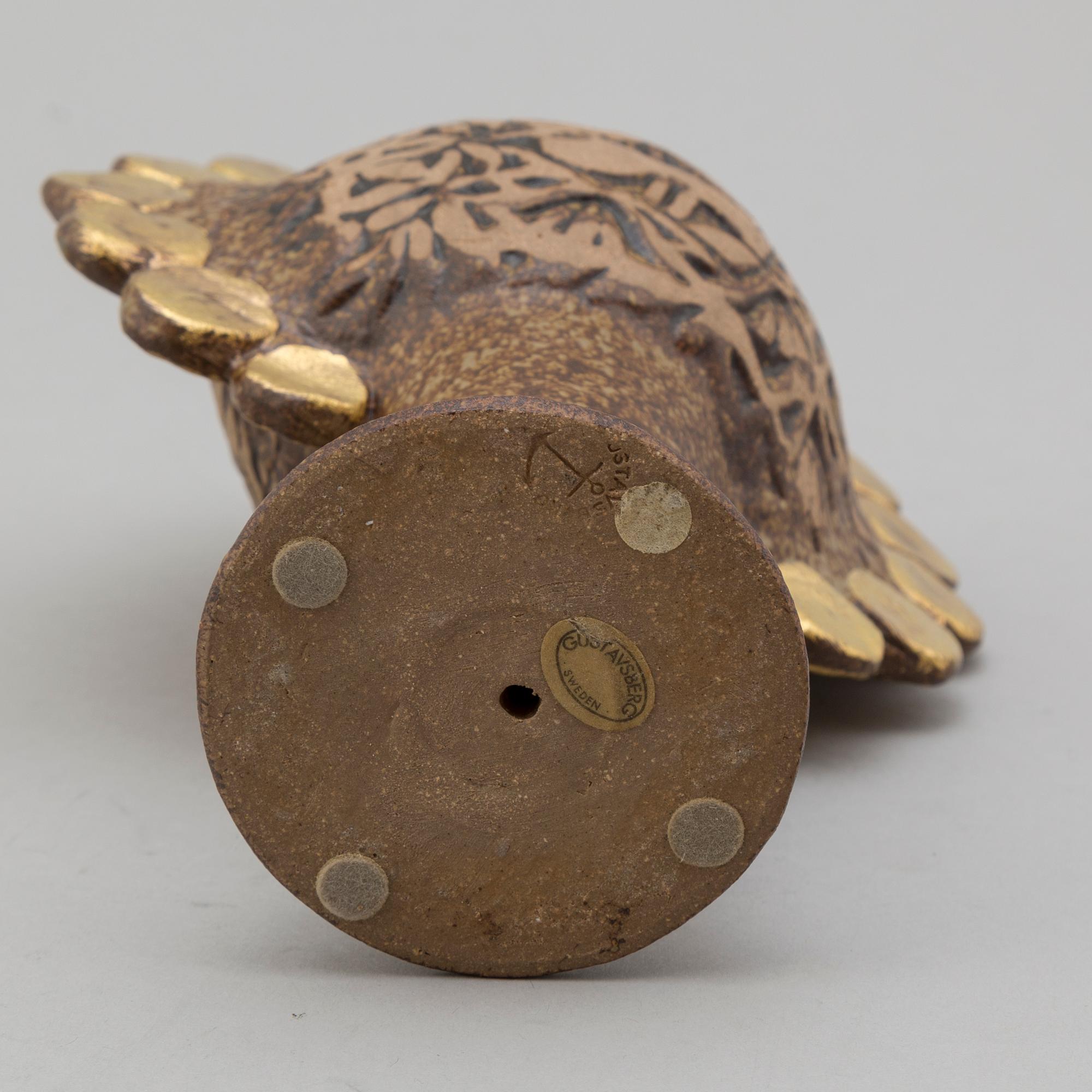 LISA LARSON, stoneware figure of 'Guldträd', for Gustavsberg