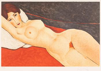 Amadeo Modigliani, After, “Nu Couché”.