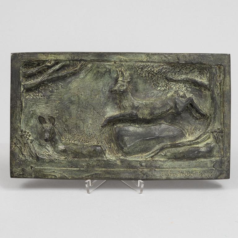 Anders Sandström, Deer, relief.