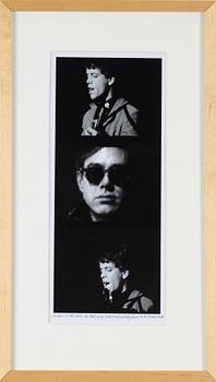 Ronald Nameth, photograph from Exploding Plastic Inevitable signed and numbered AP.