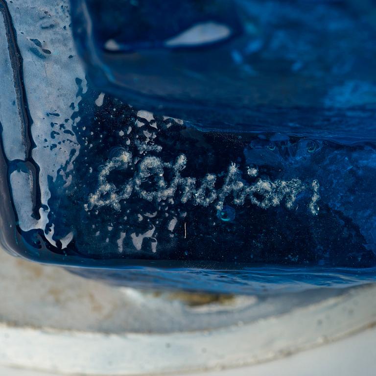 Edvin Öhrström, a 'Korona' cast glass sculpture, Lindshammar, Sweden 1960's.