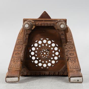 Armchair, after a design by Vasily Shutov called 'Arc, Axes and Mittens' Russia late 19th century.