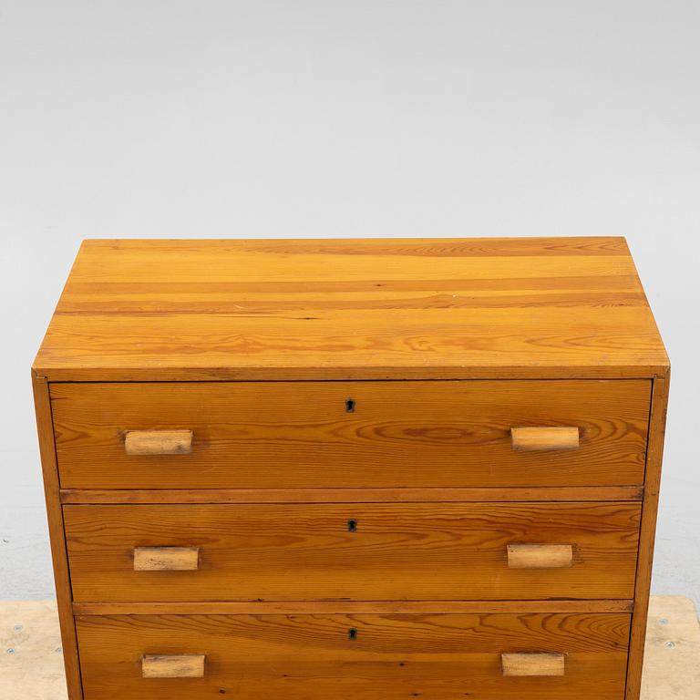 Chest of drawers, functionalist, circa the mid-20th century.