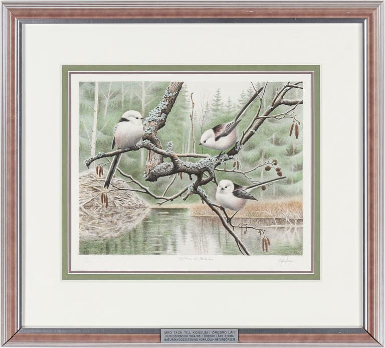 STAFFAN ULLSTRÖM, färglitografi. Signerad och numrerad 1/99. Troligen utförd 1994.