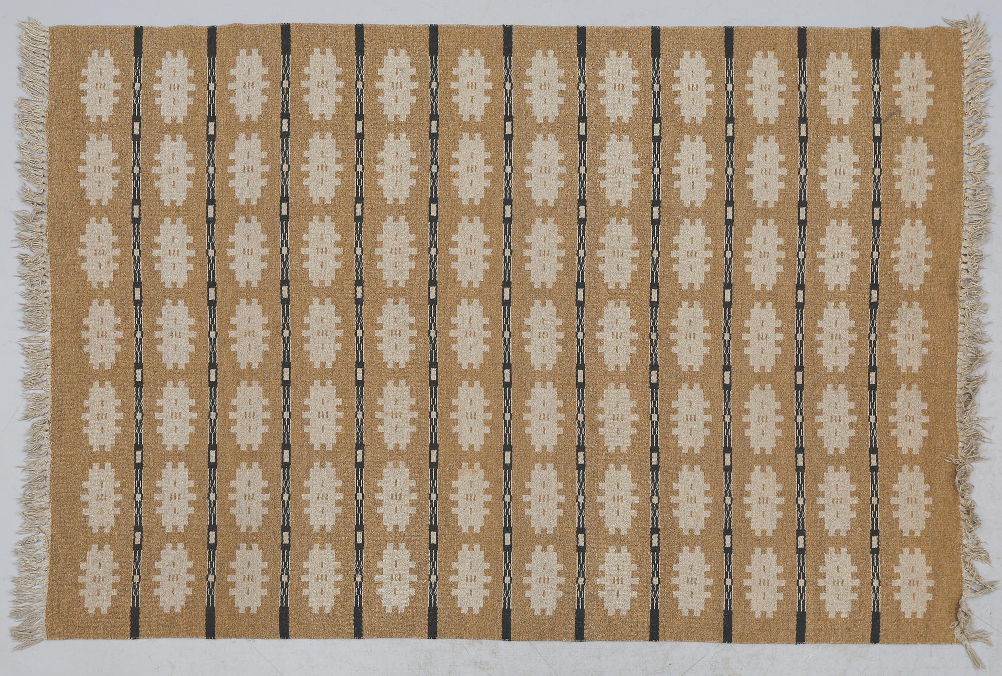 MATTA, dubbelväv, 1900-talets andra hälft, 198 x 138 cm.