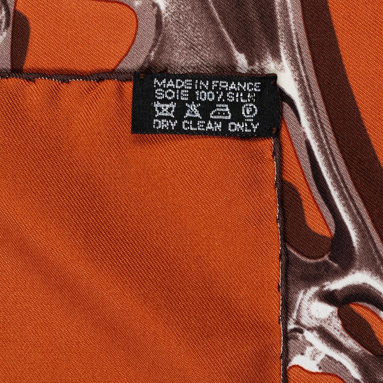 Hermès, scarf,  "Vif Argent".