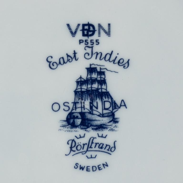 RÖRSTRAND, servis, 36 delar, porslin "Ostindia".