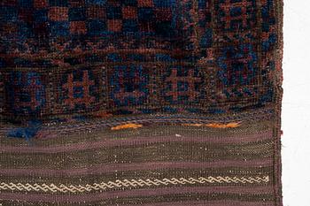 Matta, antik baluch ca 324 x 152 cm.