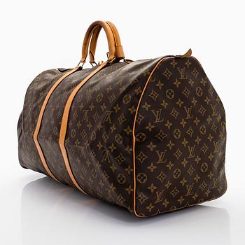 Louis Vuitton, a Monogram Canvas "Keepall 60" weekend bag.