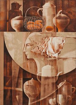 JOSEP BAQUÉS, färglitografi, signerad och numrerad 4/150.