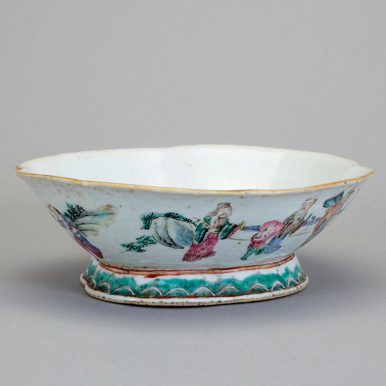 SKÅL, porslin, Kina, 1800-tal.