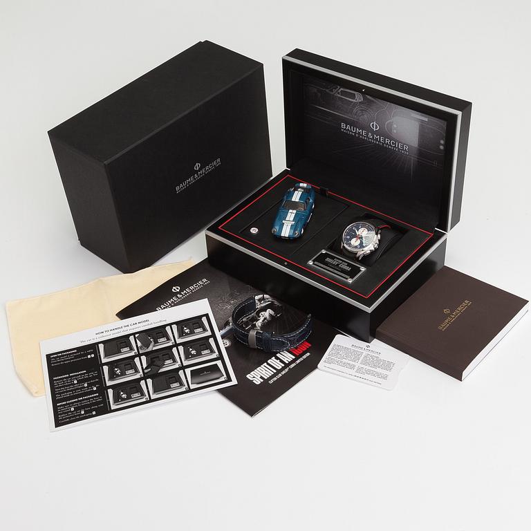 BAUME & MERCIER, Clifton club, Shelby Cobra, Limited edition, wristwatch, 44 mm.