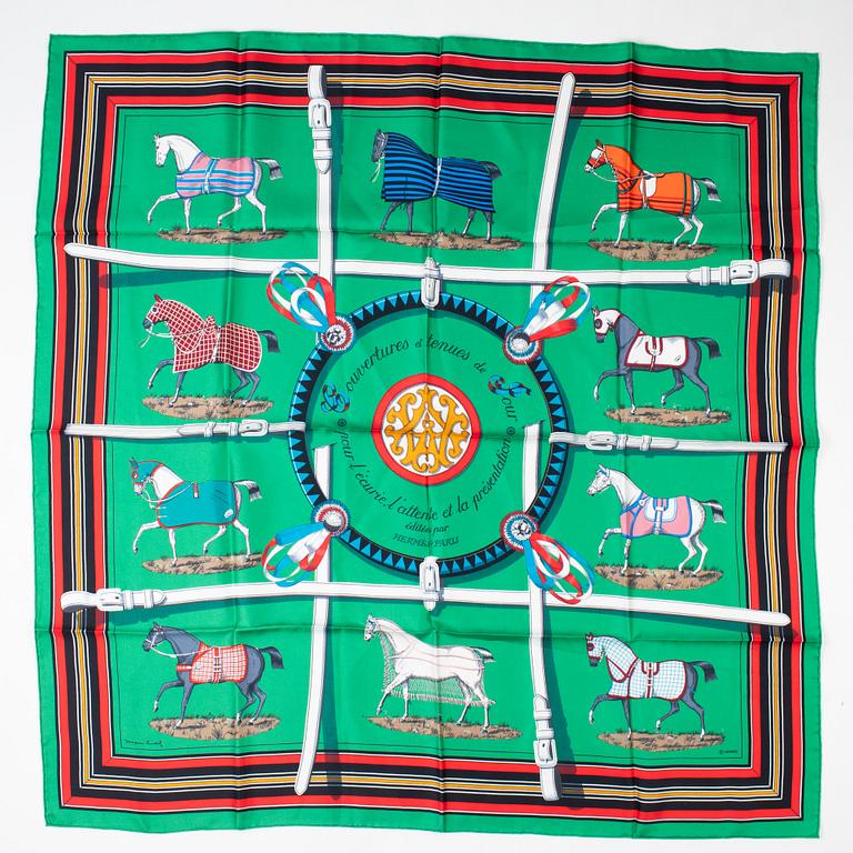 Hermès, scarf, "Couvertures et Tenues de Jour".