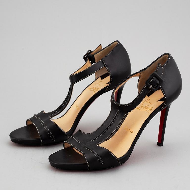 CHRISTIAN LOUBOUTIN, sandals, size 40 1/2.