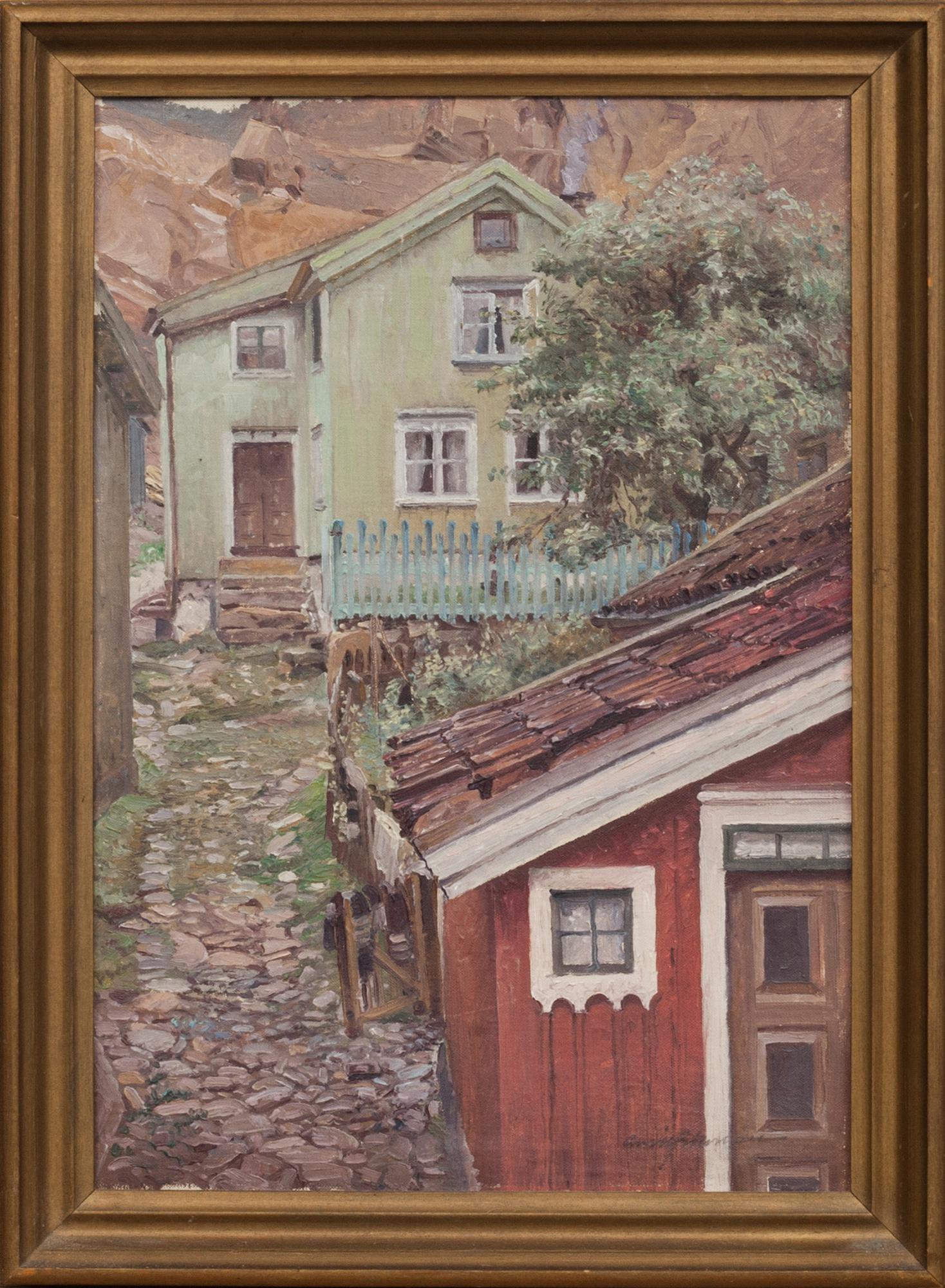 EMIL EKMAN, olja på duk, signerad.