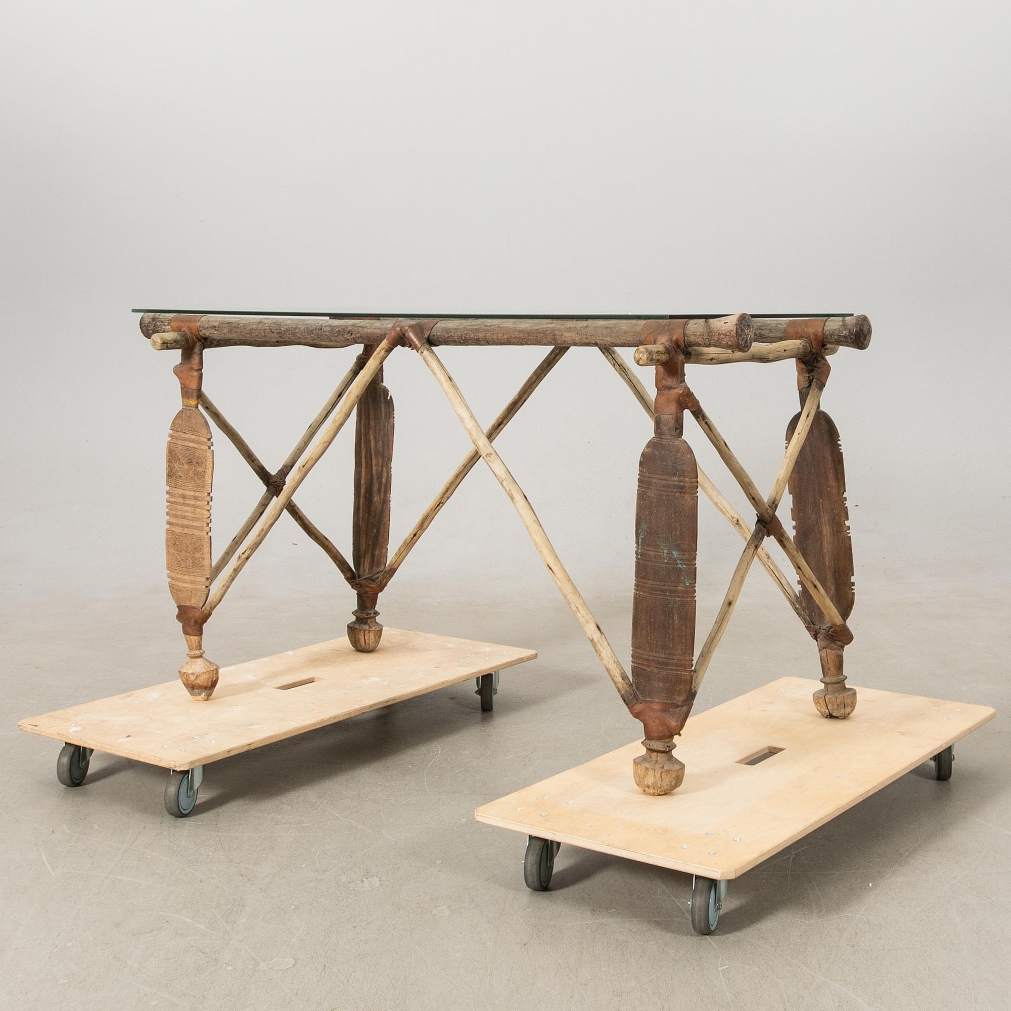Adama Kone, table, so-called Tuareg Table, Mauritania & South Africa mid-20th century.