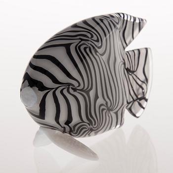 KERTTU NURMINEN, GLASSKULPTUR,  signerad K. Nurminen Nuutajärvi.