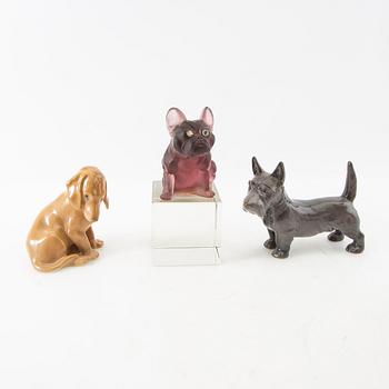 Figurines 10 pcs including Bing & Grøndahl 20th century.
