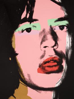 Andy Warhol, "Mick Jagger".